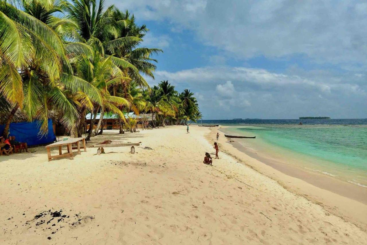 San Blas Islands - Private Cabin Over-The-Ocean Including Meals Mandinga Número Uno Eksteriør billede